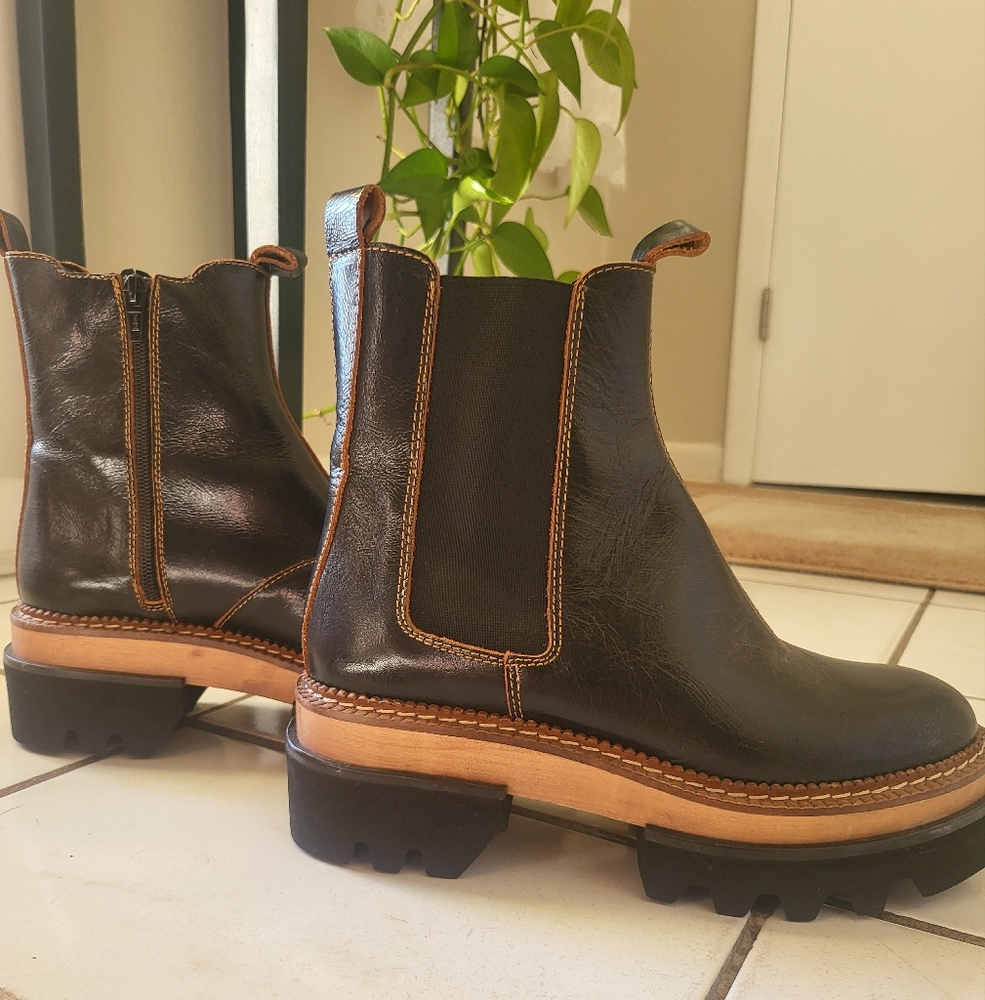 Free People Black Boot